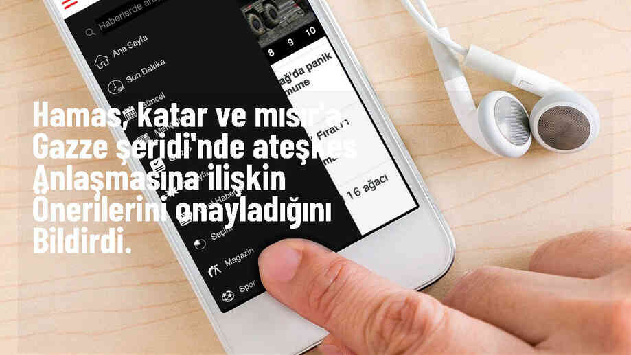 Hamas, Katar ve Mısır\'a ateşkes önerilerini onayladı