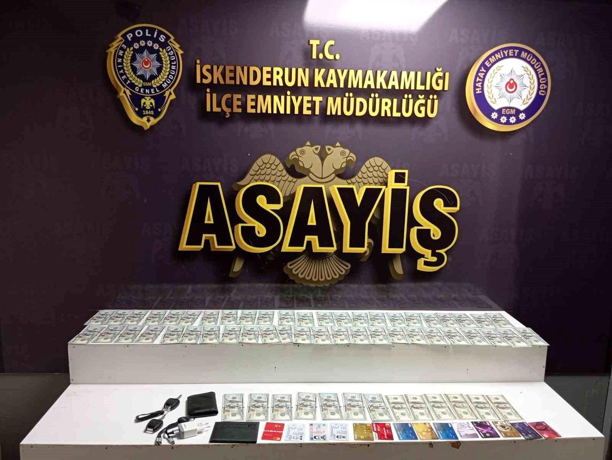İskenderun\'da Hırsızlık Şüphelisi Yakalandı