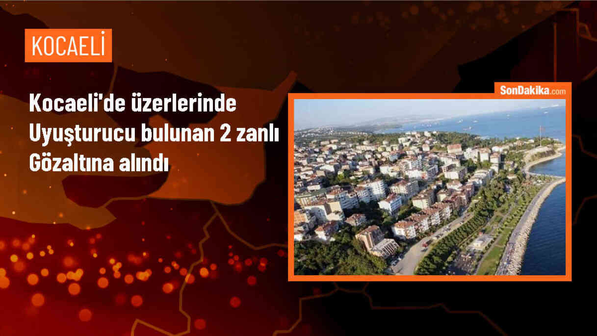Kocaeli\'de uyuşturucu madde ele geçirilen 2 şüpheli gözaltına alındı