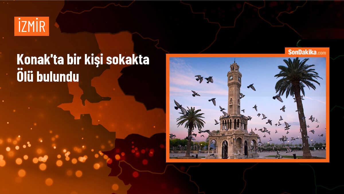 İzmir\'de bir kişi sokakta ölü bulundu