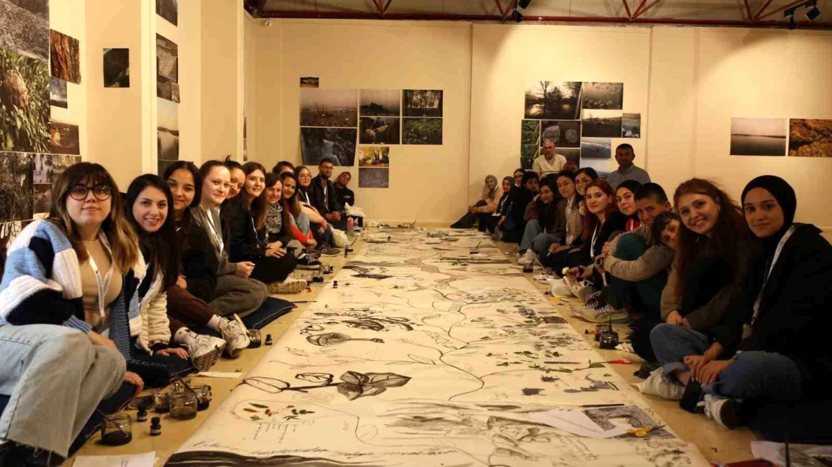 Düzce Üniversitesi\'nde Sanat Projesi Sergisi ve Workshop Gerçekleştirildi