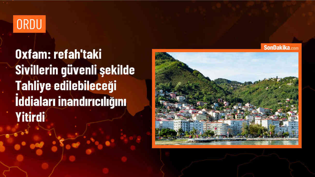 Oxfam: İsrail\'in tahliye iddiaları inandırıcılığını yitirdi