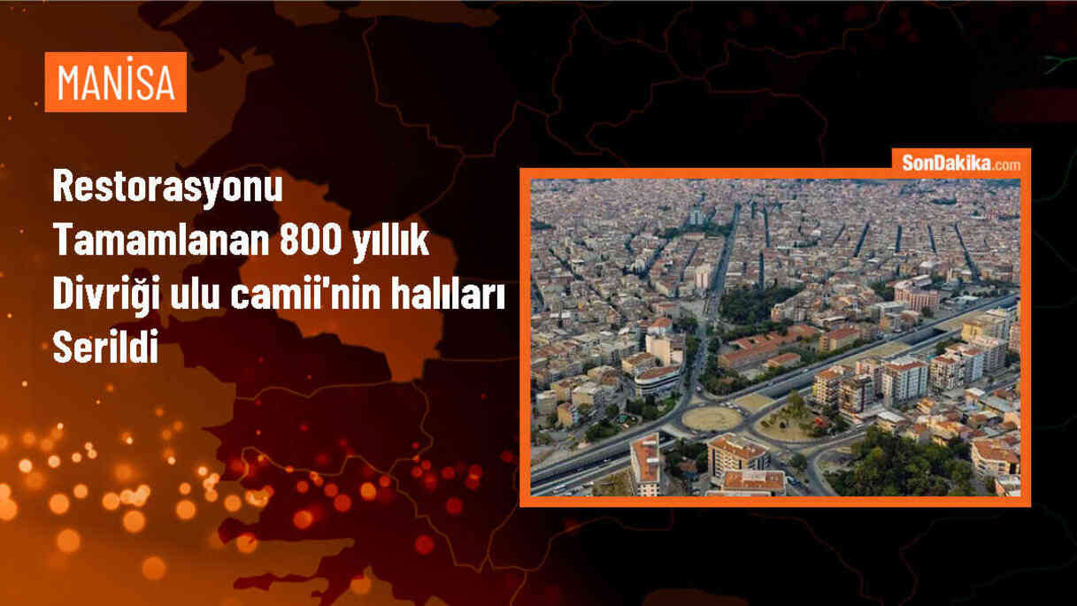 Divriği Ulu Camii\'nin Restorasyonu Tamamlandı, Halılar Manisa\'da Dokundu