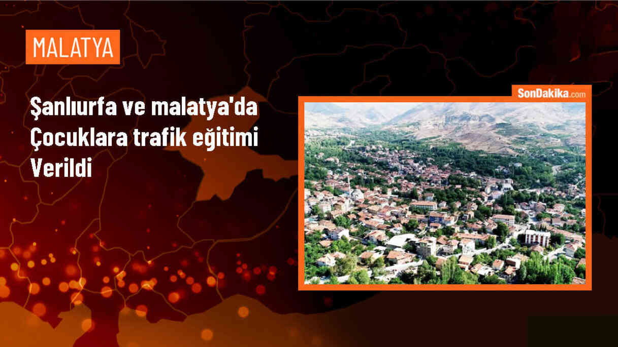 Şanlıurfa ve Malatya\'da Çocuklara Trafik Eğitimi Verildi