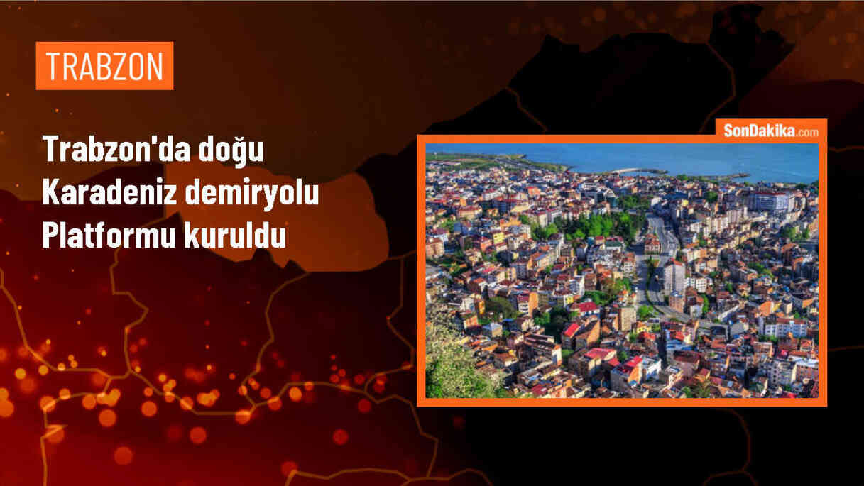Samsun-Sarp demir yolu projesi için Doğu Karadeniz Demiryolu Platformu kuruldu