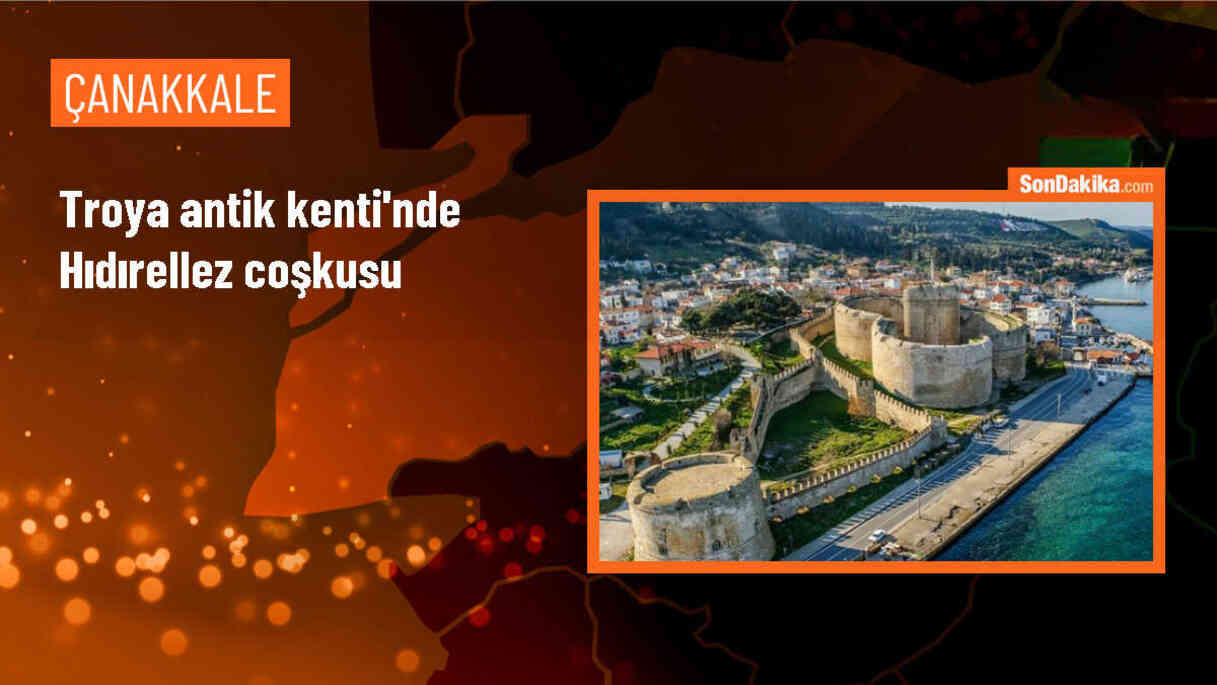 Troya Antik Kenti\'nde Hıdırellez Şenliği düzenlendi