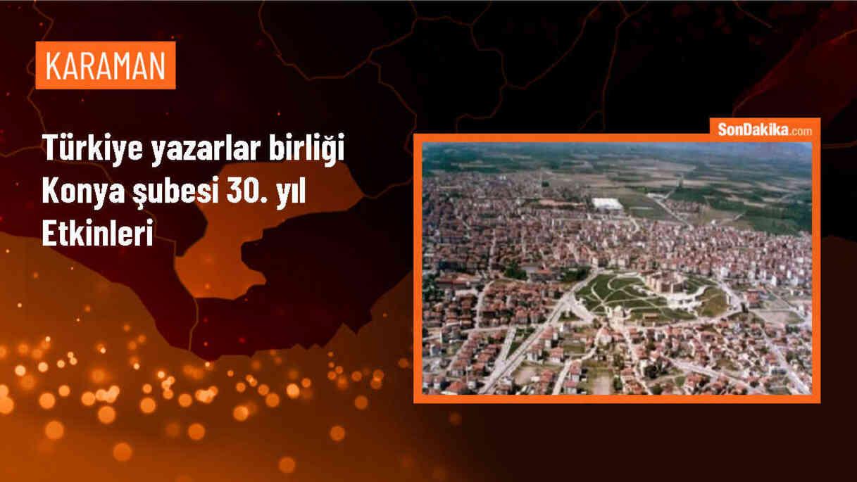 TYB Konya Şubesi 30. yıl etkinlikleri kapsamında Mevlana paneli düzenledi