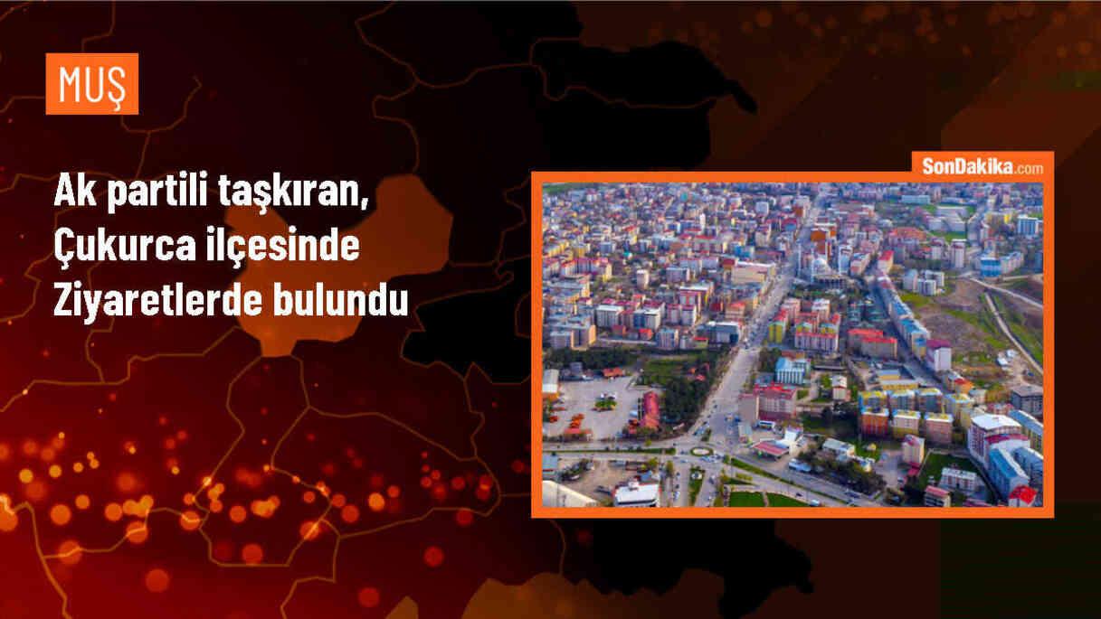 AK Parti Doğu Anadolu Bölgesi Muş ve Hakkari İl Koordinatörü Haşim Taşkıran, Hakkari\'nin Çukurca ilçesinde ziyaretlerde bulundu