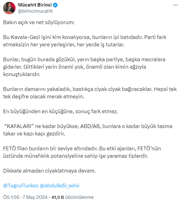 AK Partili Türkeş ve Birinci'nin Osman Kavala kavgası!