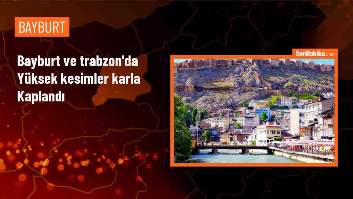 Bayburt ve Trabzon\'da Mayıs Ayında Kar Yağışı