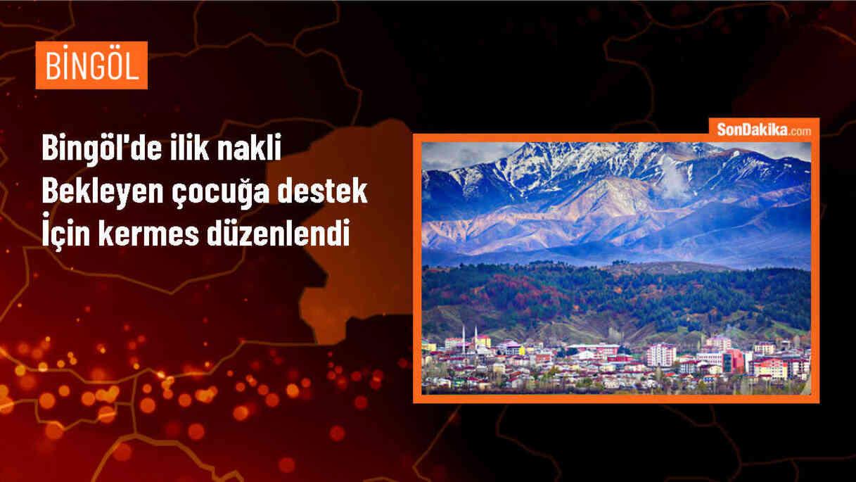 Bingöl Üniversitesi öğrencileri ilik nakli bekleyen çocuğa destek için etkinlik düzenledi