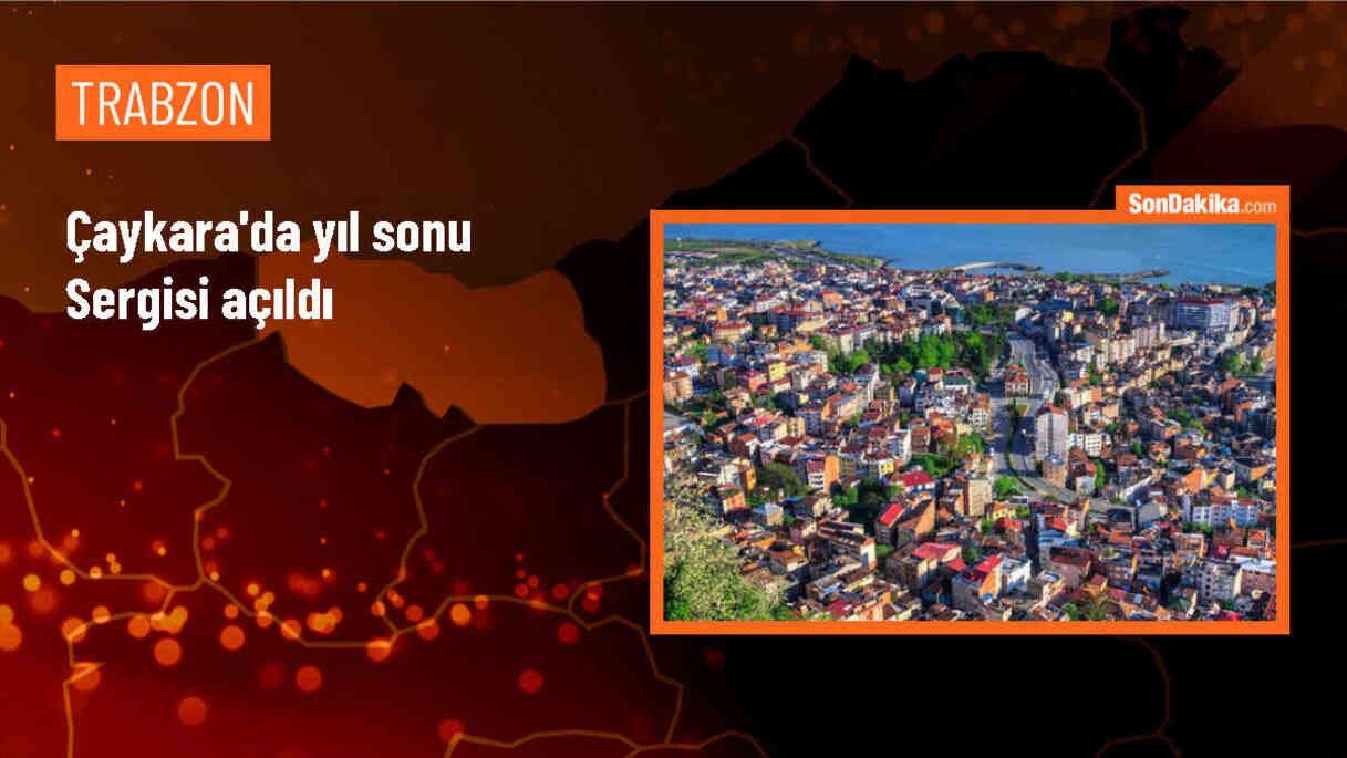 Trabzon\'un Çaykara ilçesinde yıl sonu sergisi düzenlendi