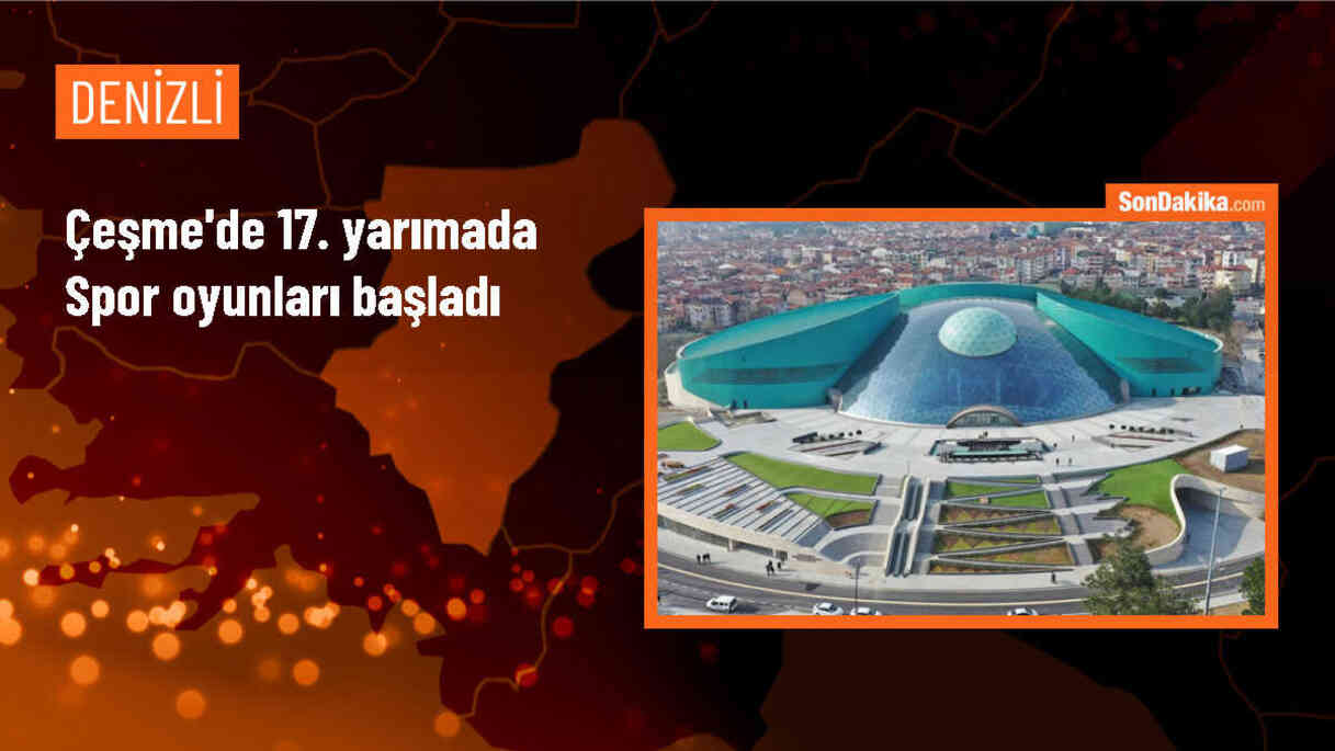 İzmir Çeşme\'de 17. Yarımada Spor Oyunları Başladı