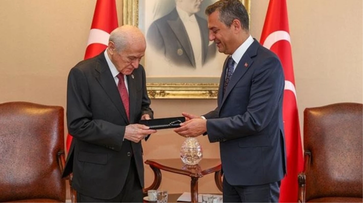 CHP Genel Başkanı Özgür Özel, MHP lideri Devlet Bahçeli ile görüştü