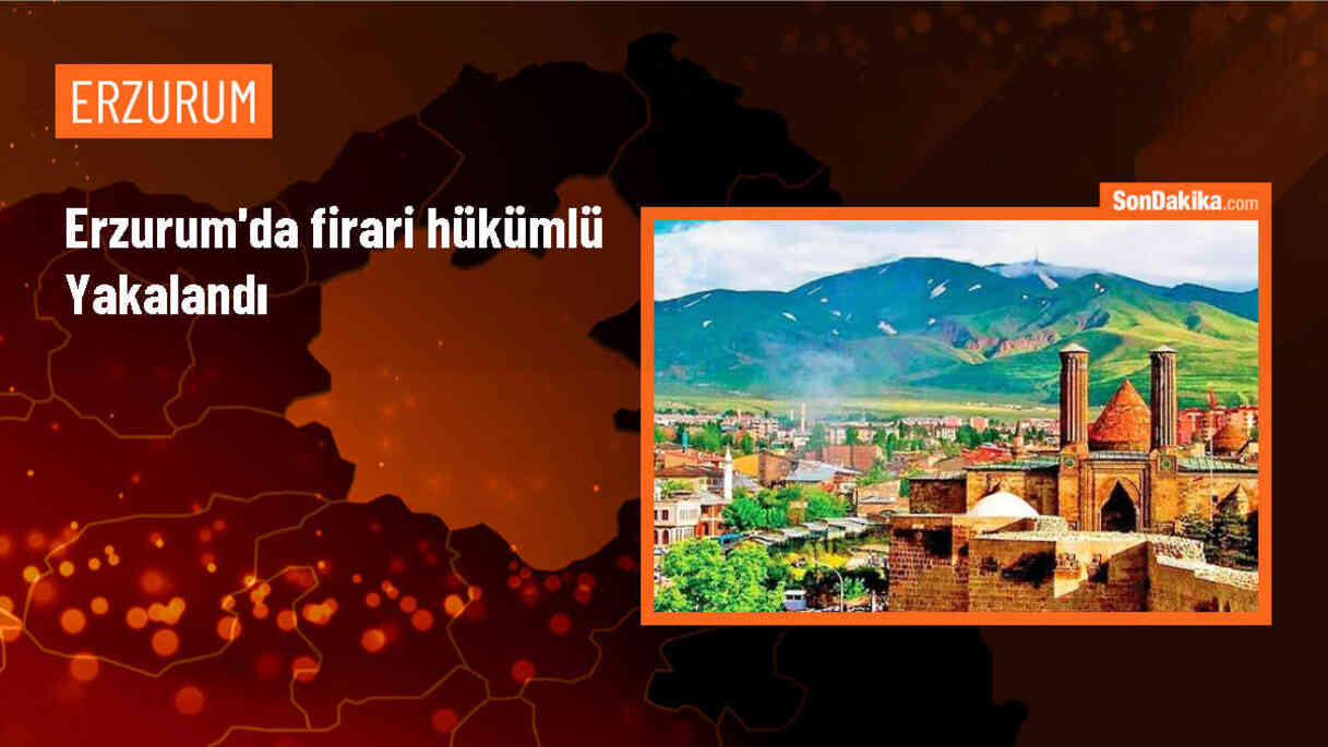 Erzurum\'da firari hükümlü yakalandı