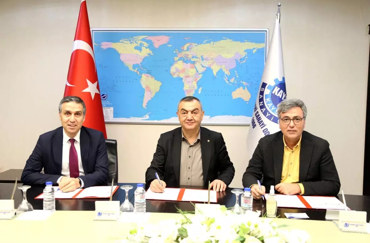 Kayseri Sanayi Odası ve Orta Anadolu Kalkınma Ajansı arasında Mühendis Geliştirme Programı protokolü imzalandı