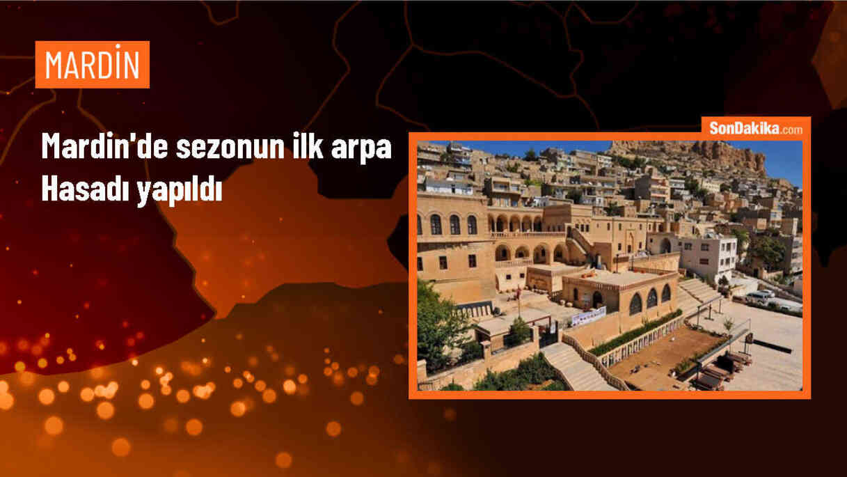 Mardin\'de Arpa Hasadı Başladı
