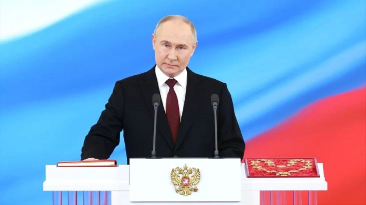 Vladimir Putin, beşinci kez Rusya Devlet Başkanlığı görevine başladı