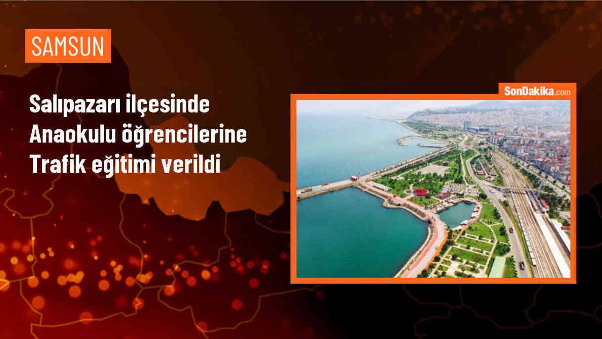 Samsun\'da Trafik Haftası etkinliği: Polisler anaokulu öğrencilerine trafik eğitimi verdi