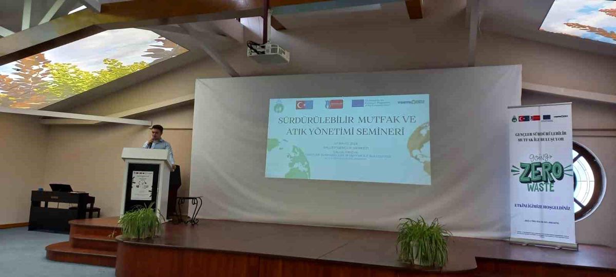 Eskişehir\'de Sürdürülebilir Mutfak ve Atık Yönetimi Semineri Yoğun Katılımla Gerçekleştirildi