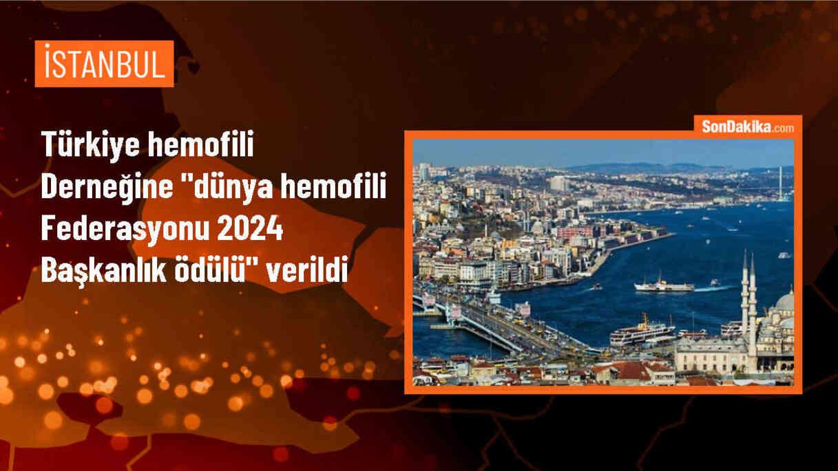 Türkiye Hemofili Derneği, Dünya Hemofili Federasyonu 2024 Başkanlık Ödülü\'ne layık görüldü