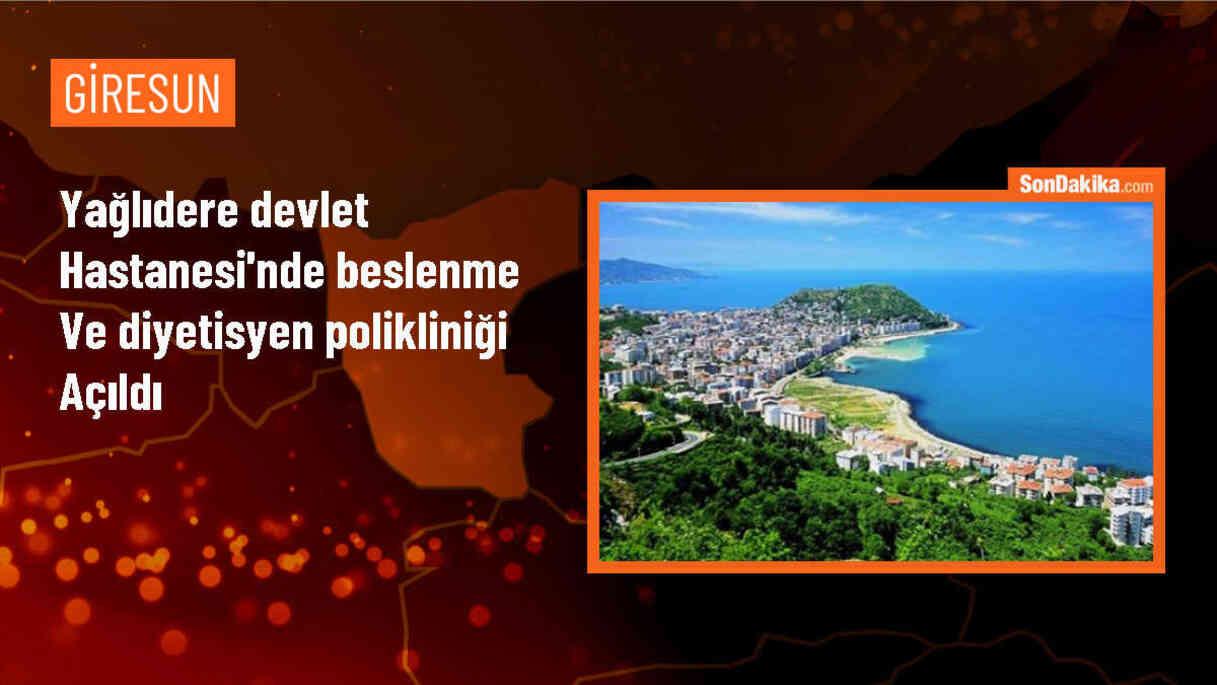 Giresun\'da Yağlıdere Devlet Hastanesi\'nde beslenme ve diyetisyen polikliniği hizmete başladı