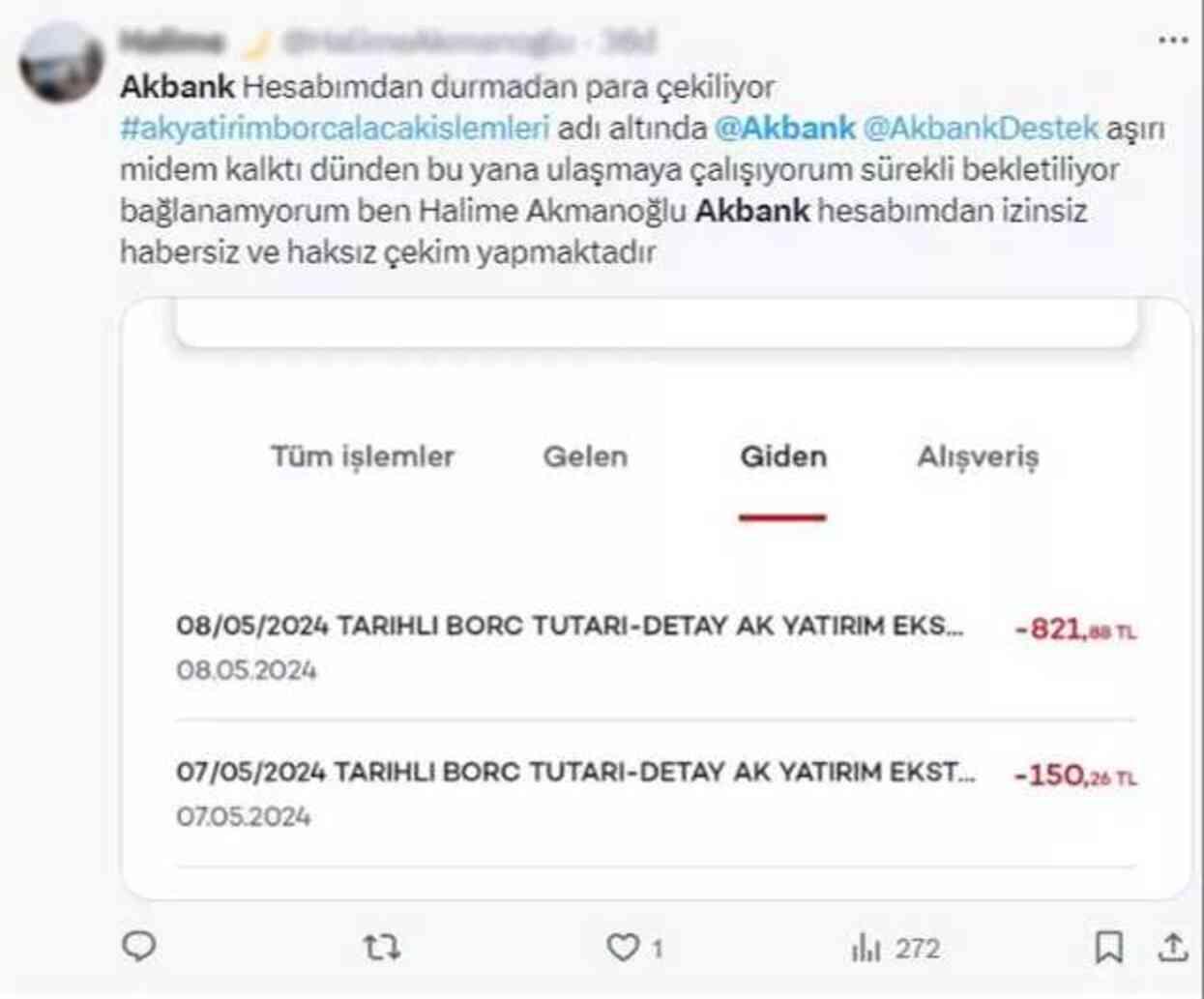 Akbank müşterileri ayaklandı! 'Haberimiz olmadan hesabımızdan para çekildi' iddiası