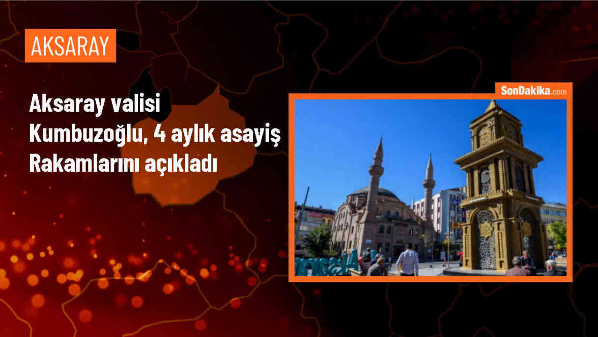 Aksaray\'da Asayiş Rakamları Açıklandı
