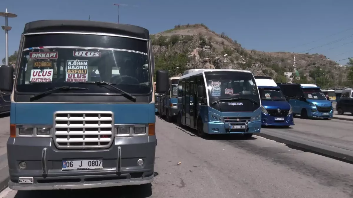 Ankaralı Minibüsçüler Artan Maliyetlerden Şikayetçi