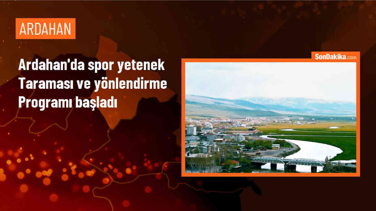 Ardahan\'da Spor Yetenek Taraması ve Yönlendirme Programı Başladı