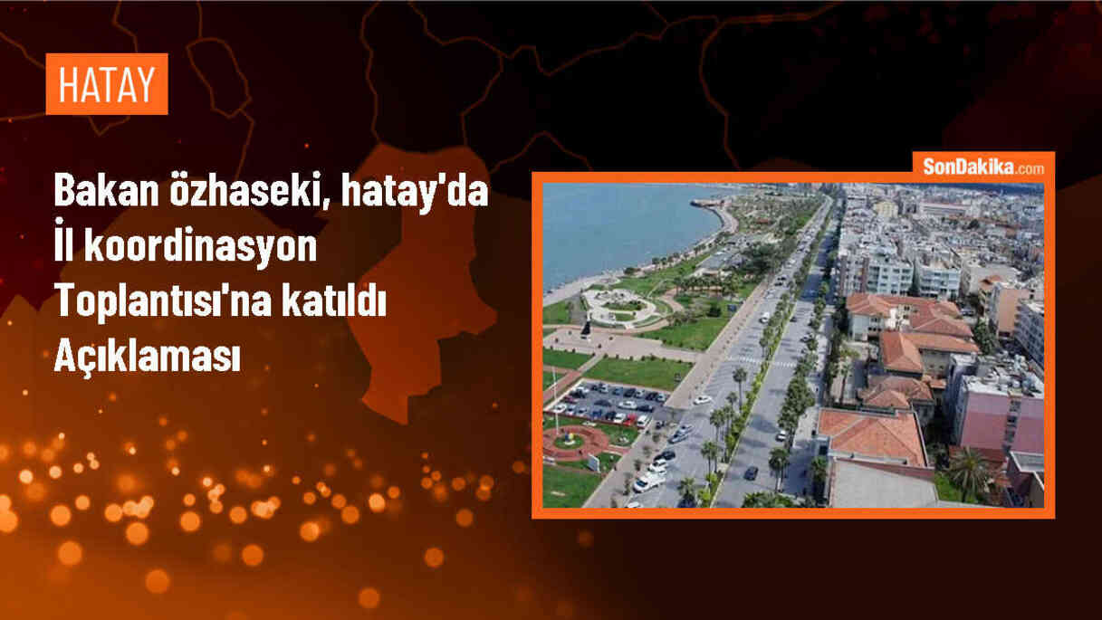 Çevre Bakanı: Deprem bölgesine 500 bin konut ve iş yeri yapmayı planlıyoruz