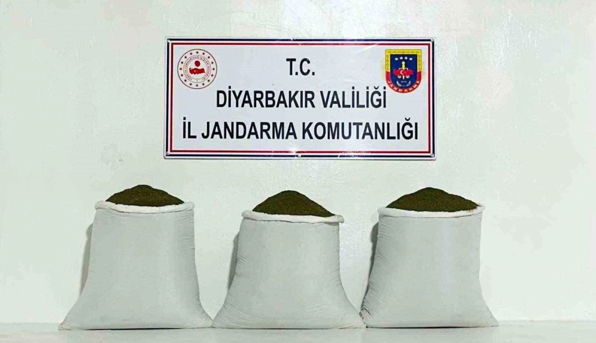 Diyarbakır\'da Jandarma Operasyonunda 230 Kilo Uyuşturucu Ele Geçirildi