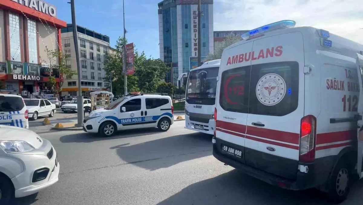 Tekirdağ\'da engelli vatandaşa çarpan motosiklet sürücüsü kaçtı