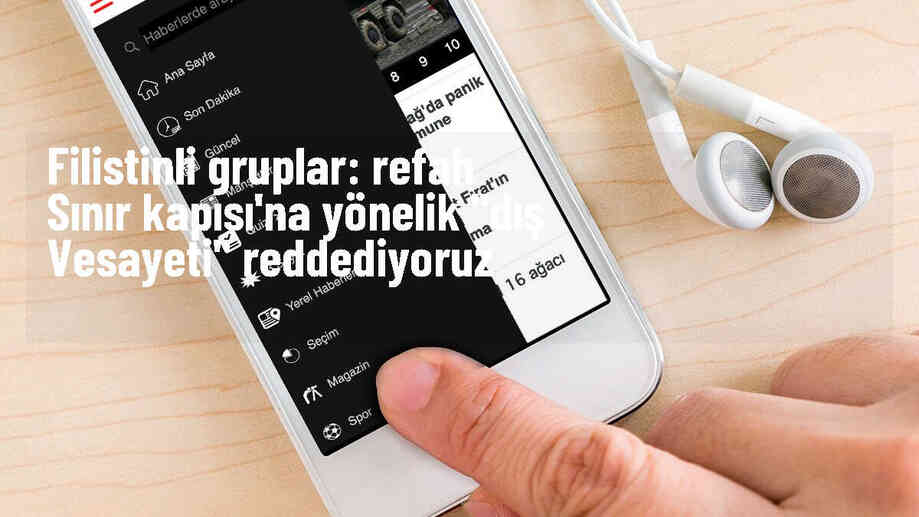 Filistinli gruplar Refah Sınır Kapısı\'nda dış vesayeti reddediyor