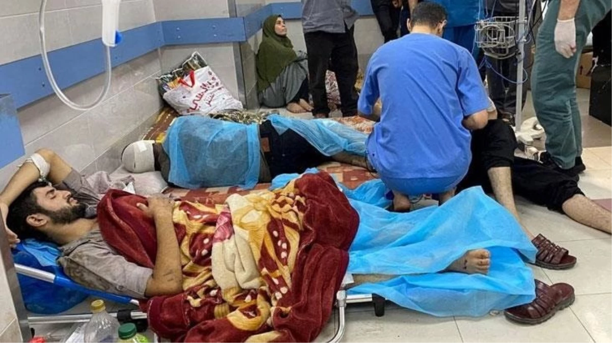Şifa Hastanesi\'nde bulunan üçüncü toplu mezardan 49 Filistinlinin cesedi çıkarıldı