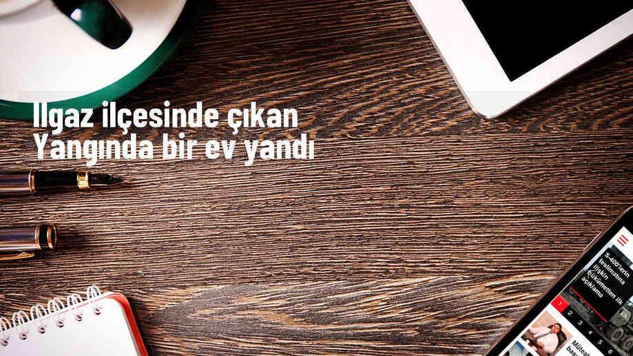 Kuşçayırı köyünde çıkan yangında bir ev kullanılamaz hale geldi