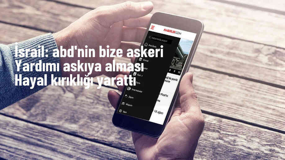 İsrail, ABD\'nin askeri yardım sevkiyatını askıya alma kararından hayal kırıklığı yaşadı