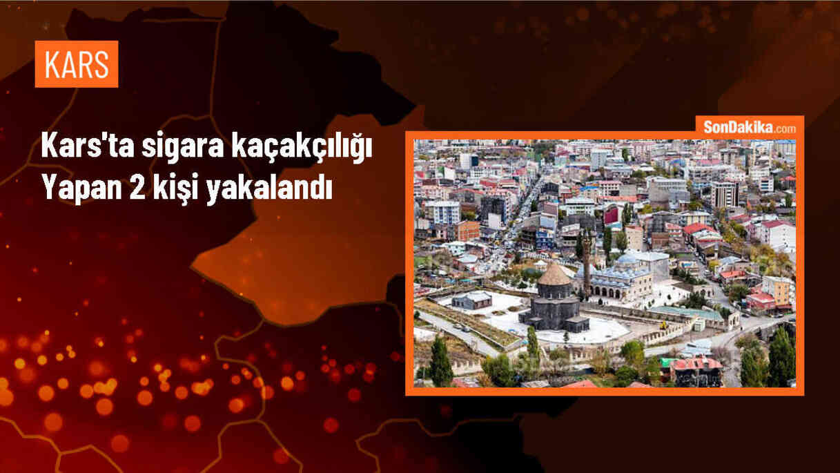 Kars\'ta sigara kaçakçılarına operasyon: 2 şüpheli yakalandı
