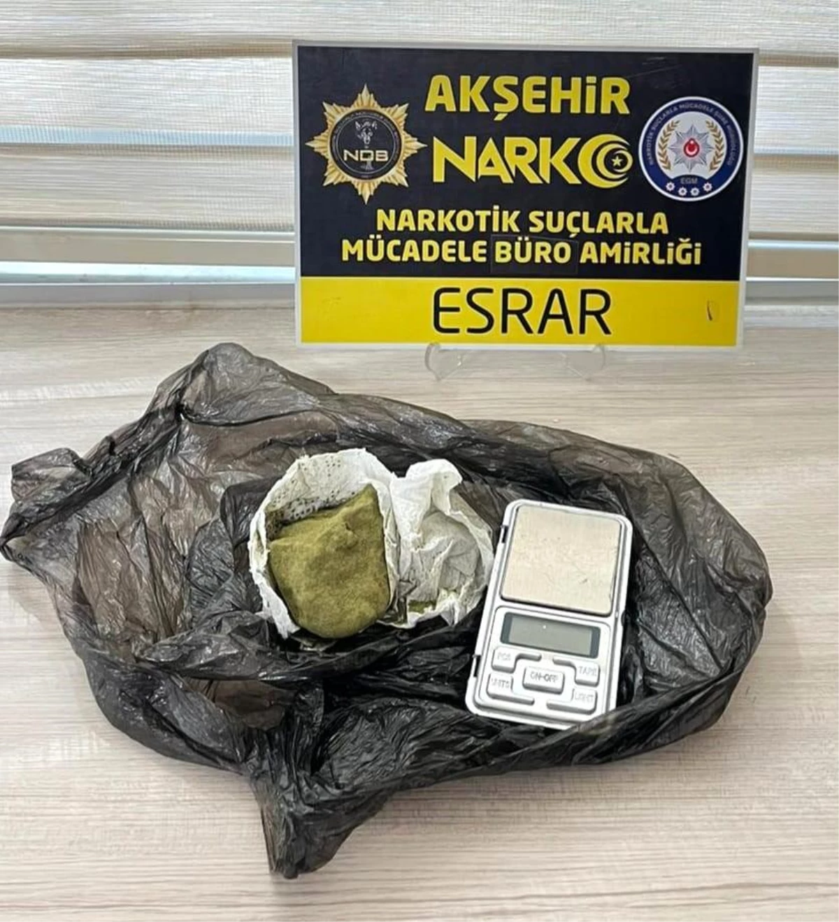 Akşehir\'de uyuşturucu operasyonu: 1 şüpheli tutuklandı