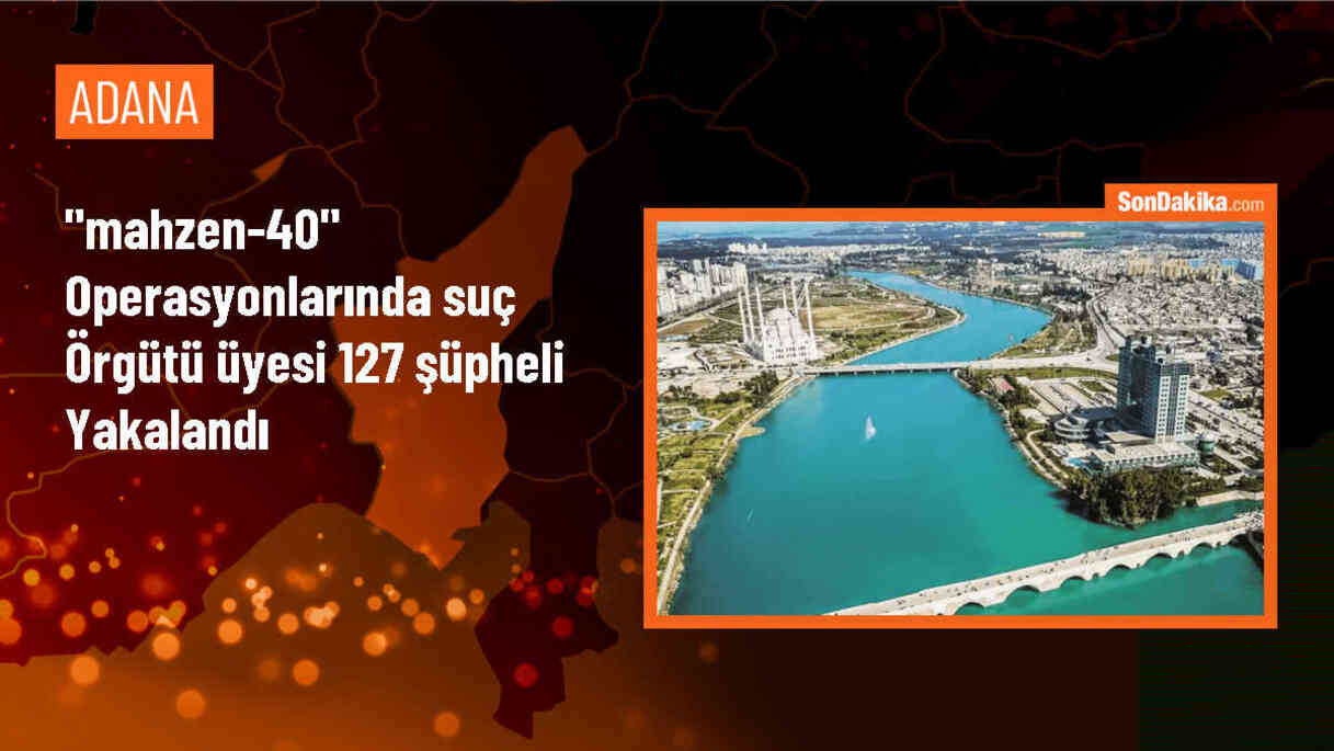 İçişleri Bakanı: Mahzen-40 Operasyonunda 127 Şüpheli Yakalandı