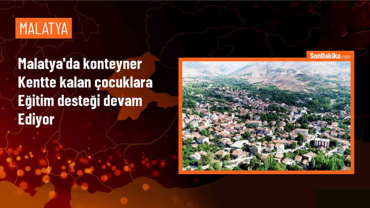 Malatya\'da Konteyner Kentte Çocuklara Eğitim Desteği