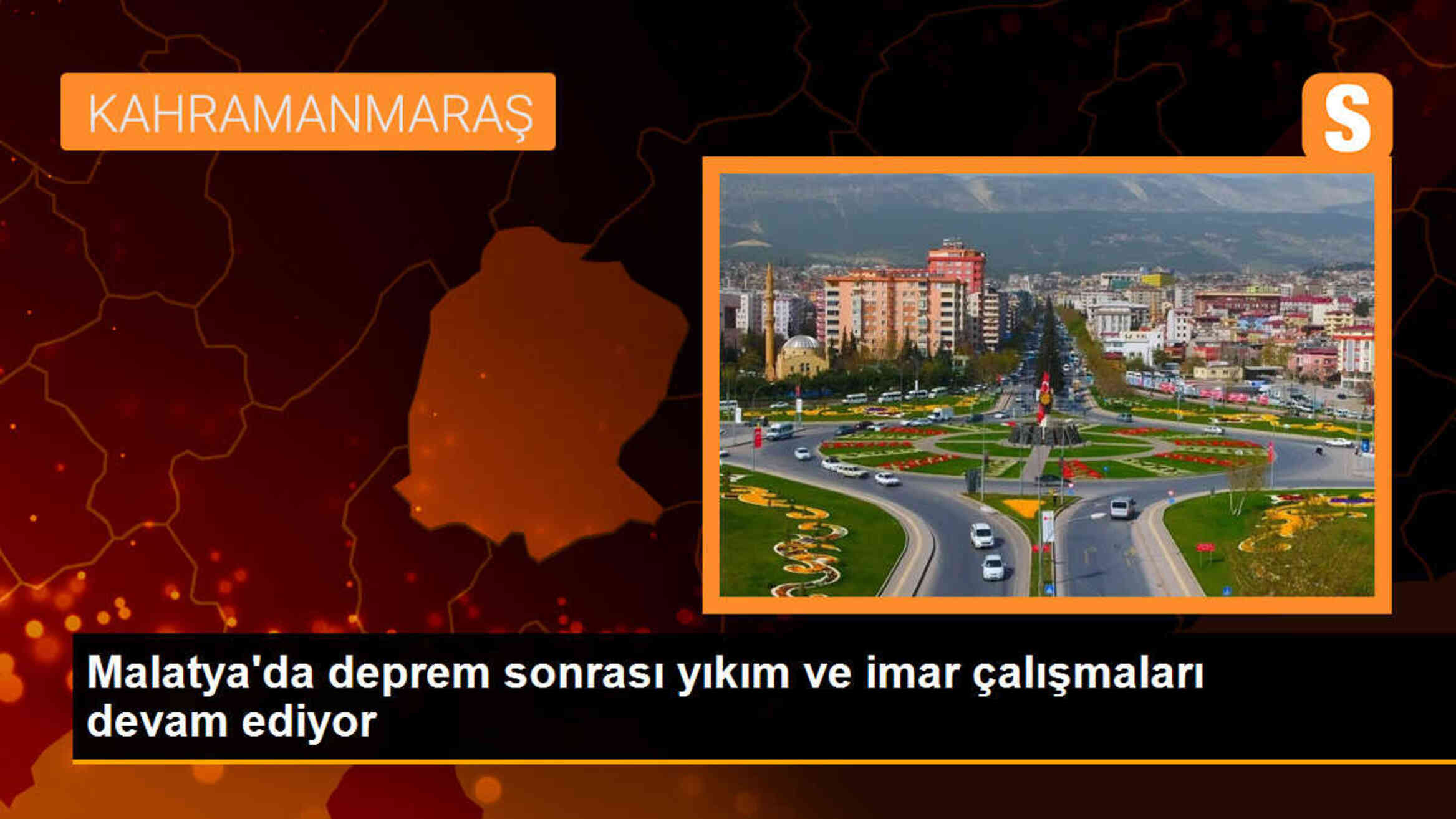Malatya\'da deprem sonrası yıkım ve imar çalışmaları devam ediyor
