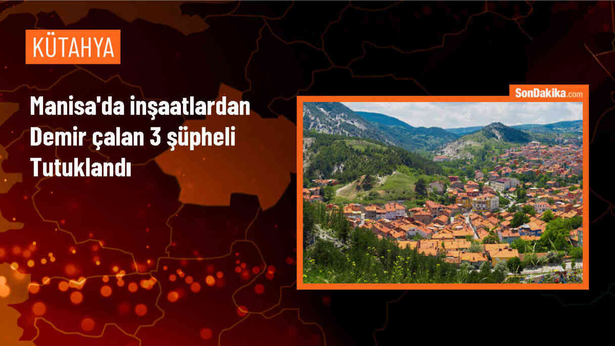 Manisa\'da Demir Hırsızlığı Yapan 3 Şüpheli Tutuklandı