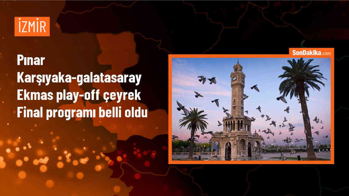 Pınar Karşıyaka-Galatasaray Ekmas play-off serisi programı belli oldu