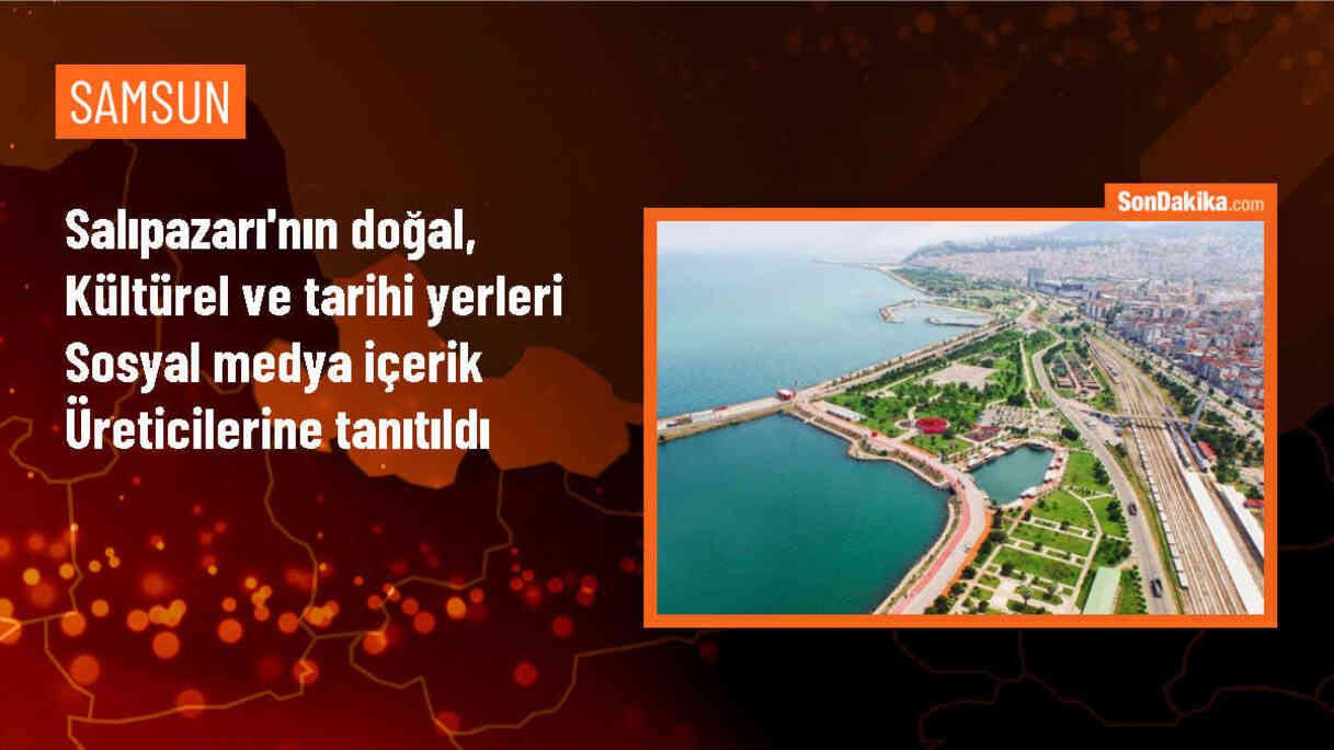 Salıpazarı Belediyesi, İl Kültür ve Turizm Müdürlüğü ile YEG iş birliğinde ilçenin doğal, kültürel ve tarihi mekanları ziyaretçilere gezdirildi