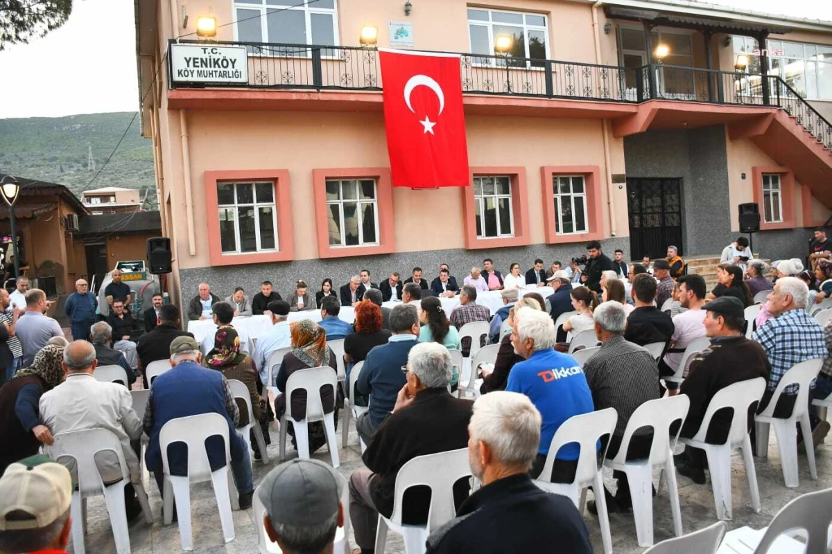 Torbalı Belediye Başkanı Övünç Demir, halk buluşmalarına devam ediyor
