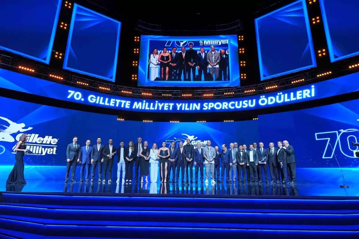 70. Gillette Milliyet Yılın Sporcusu Ödülleri sahiplerini buldu