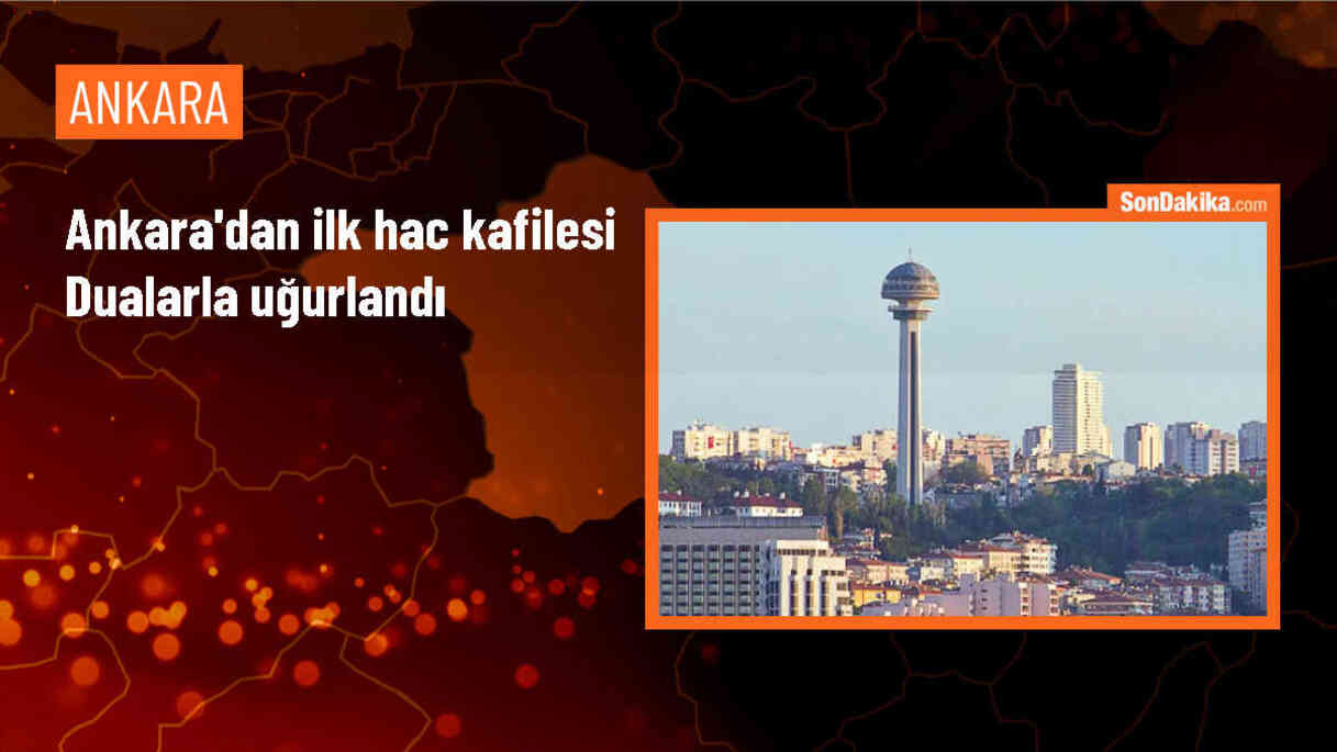 Diyanet İşleri Başkanlığı, ilk hacı adayı kafilesini dualarla uğurladı