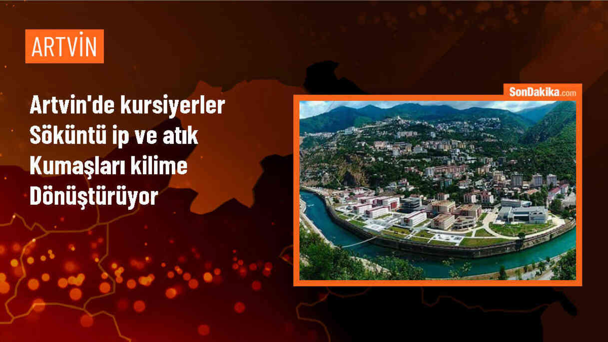 Artvin\'de Borçka Halk Eğitimi Merkezi\'nde Kilim Atölyesi Açıldı