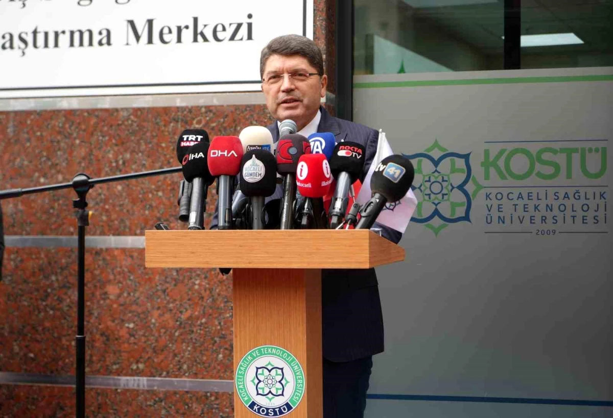 Adalet Bakanı Yılmaz Tunç, Kocaeli\'de Yeni Adalet Sarayı Müjdesini Verdi